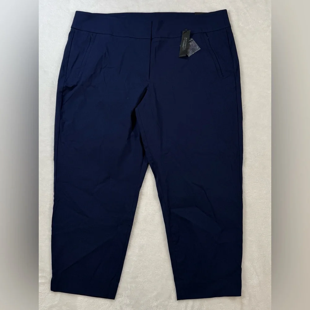 Lane Bryant The‎ lena Navy Ankle Pants - Picture 2 of 10